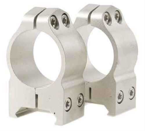 Warne Maxima Scope Rings 1" Low Silver 200S Weaver Style